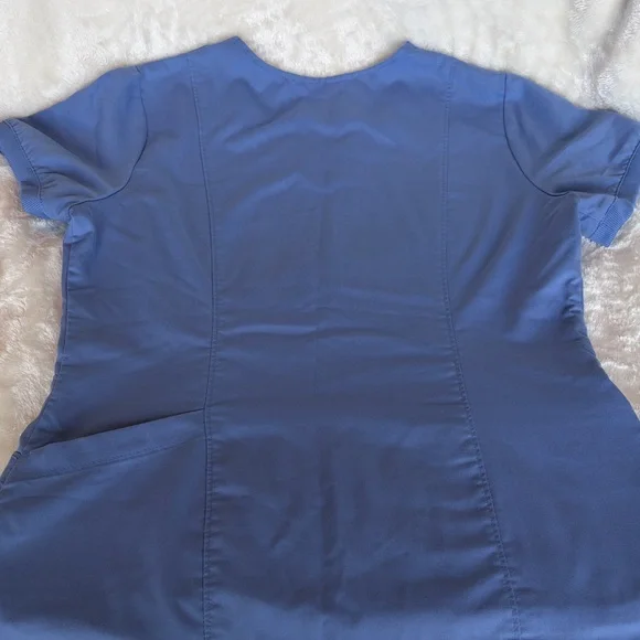 Grey's Anatomy Light Blue Scrub Top | Size M - Picture 7 of 8